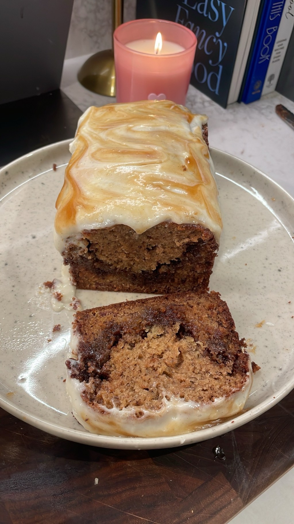 Cinnamon Roll Banana&nbsp;Bread