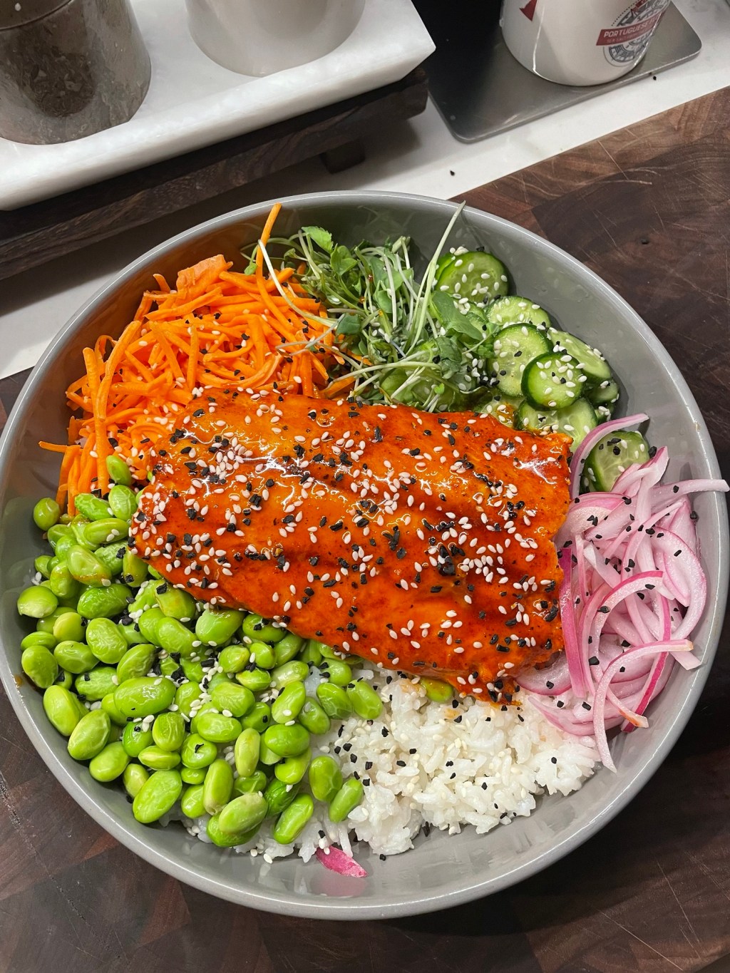 Hot Honey Salmon&nbsp;Bowl