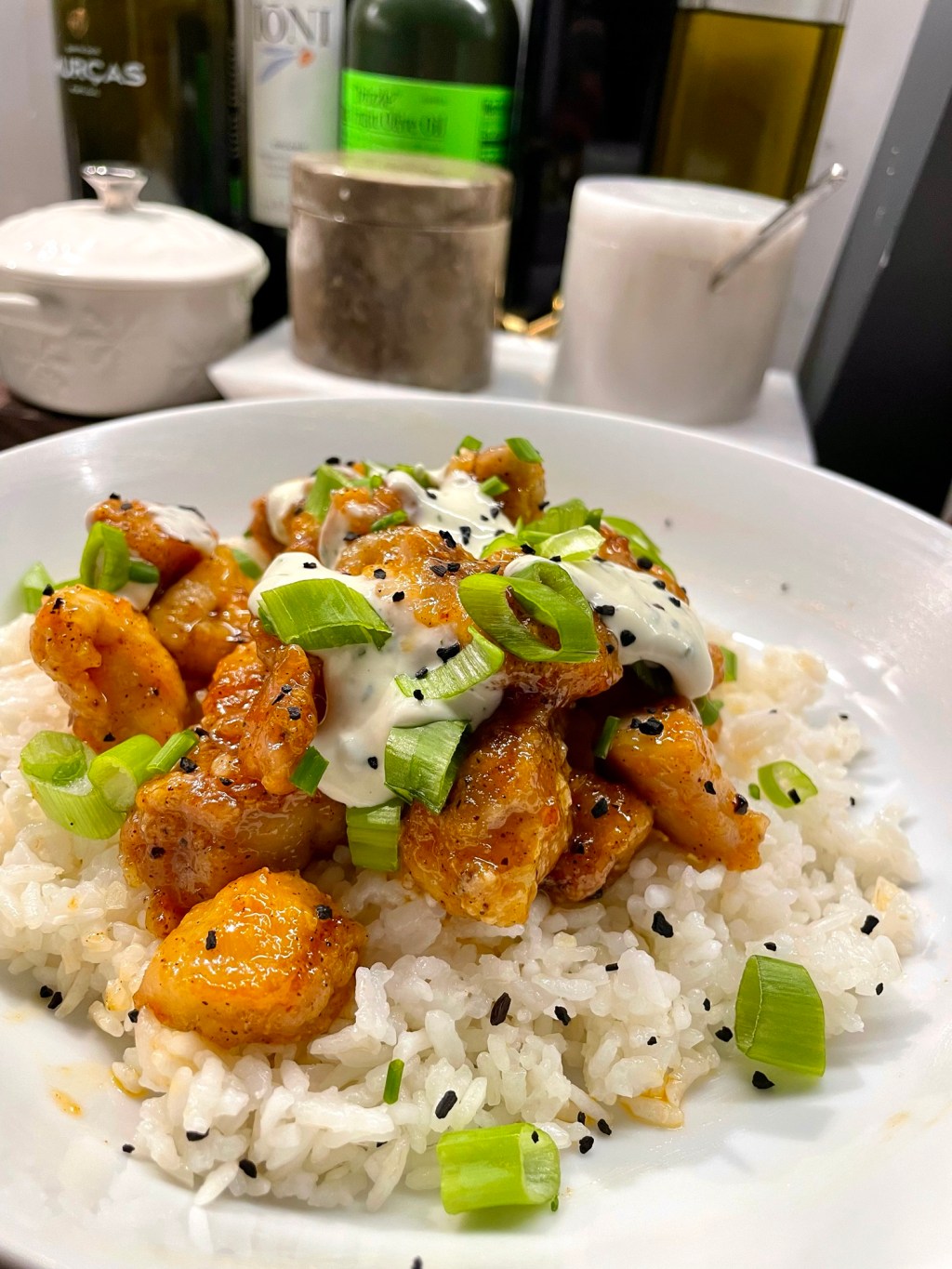 Crispy Hot-Honey Garlic Chicken&nbsp;Bites